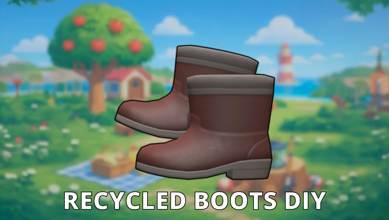 Recycled Boots DIY artwork