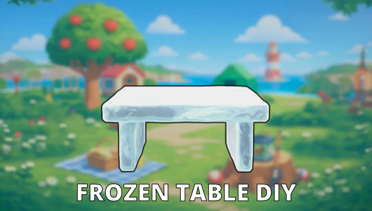 Frozen Table DIY artwork