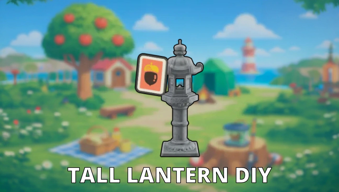 Tall Lantern DIY artwork