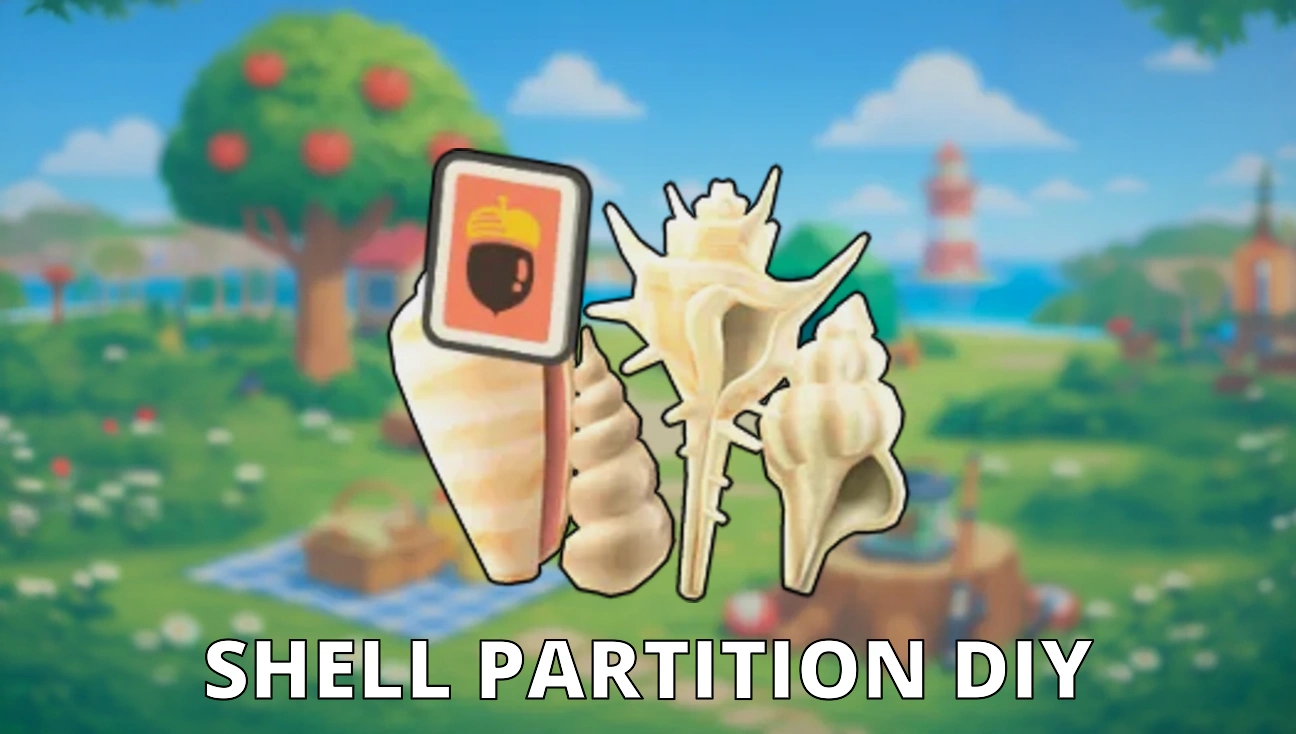 Shell Partition DIY artwork