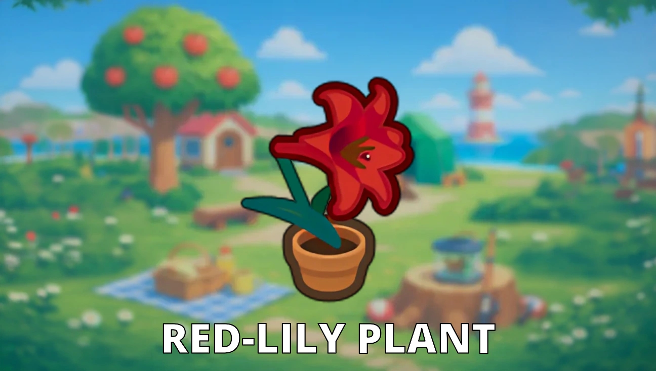 Red-Lily Plant artwork