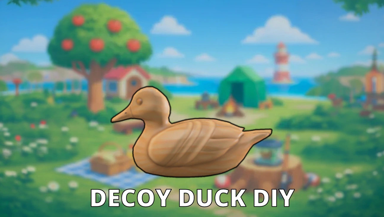 Decoy Duck DIY artwork