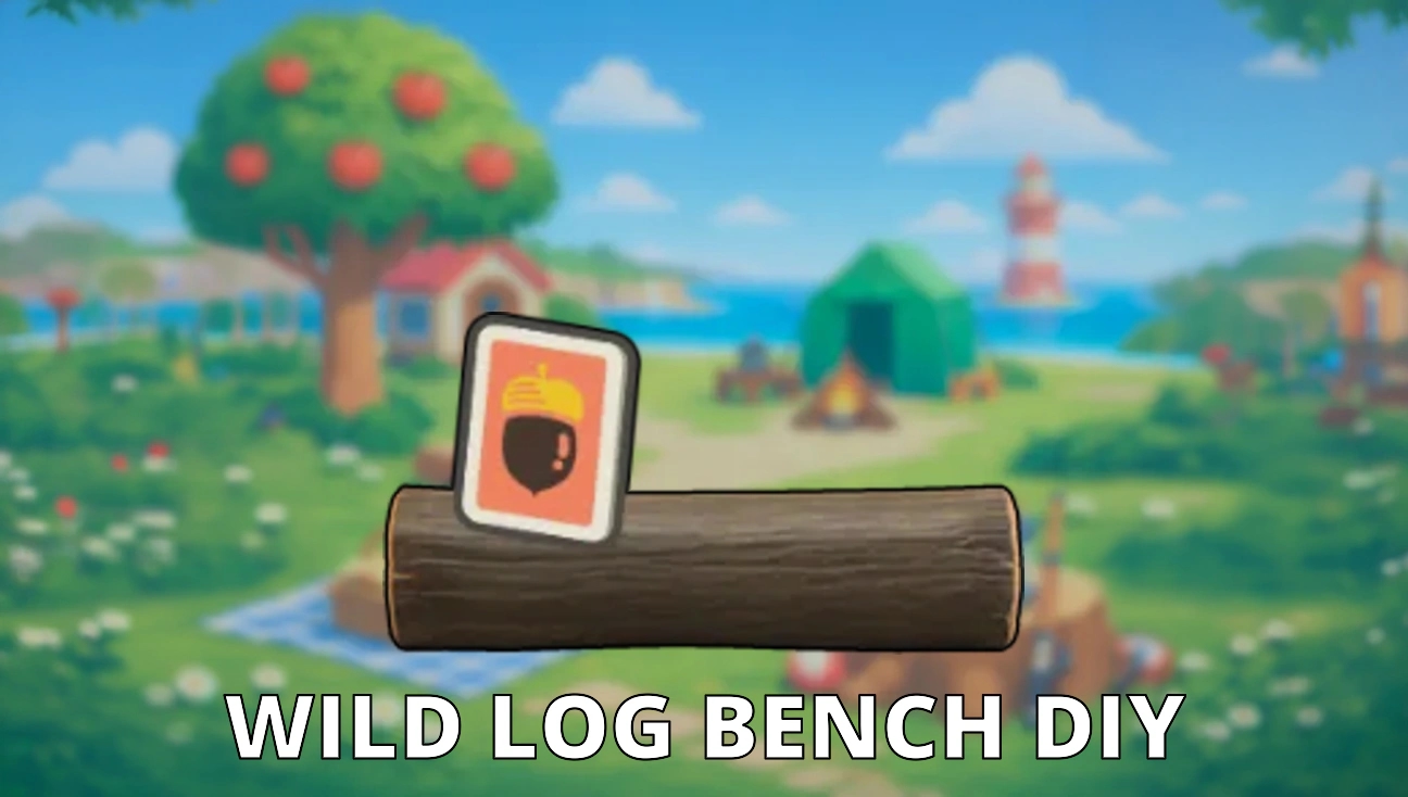 Wild Log Bench DIY artwork
