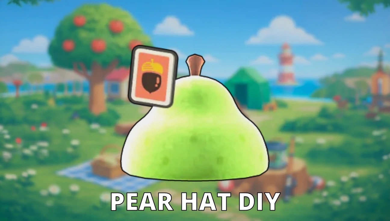 Pear Hat DIY artwork