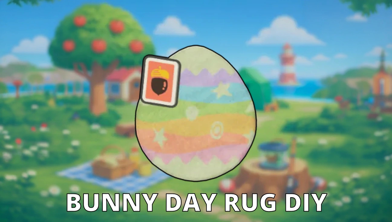 Bunny Day Rug DIY artwork