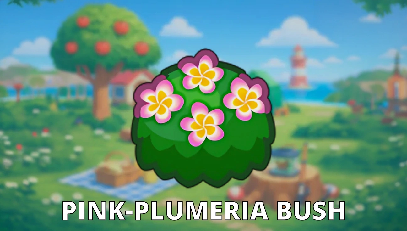 Pink-Plumeria Bush artwork