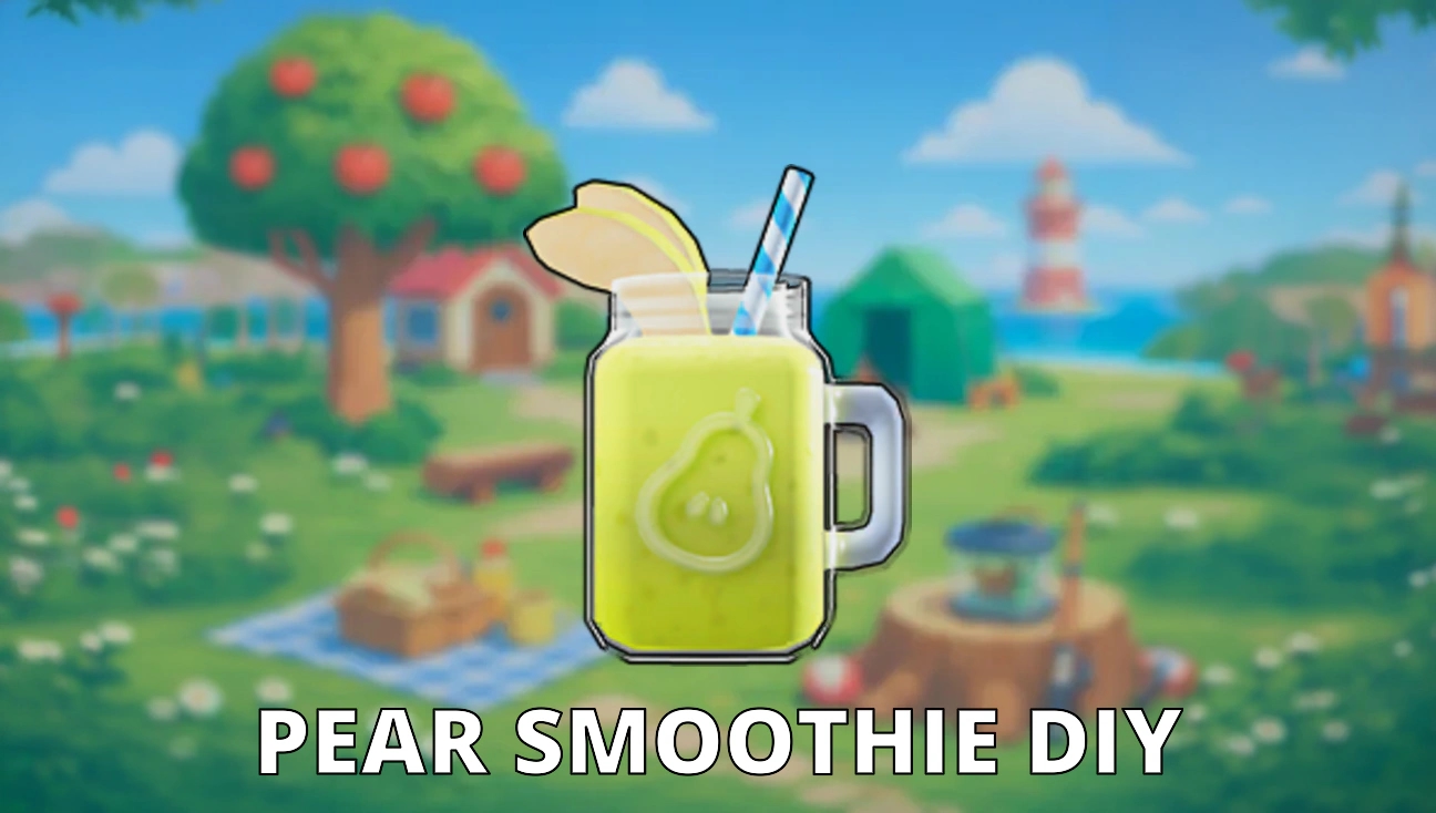 Pear Smoothie DIY artwork