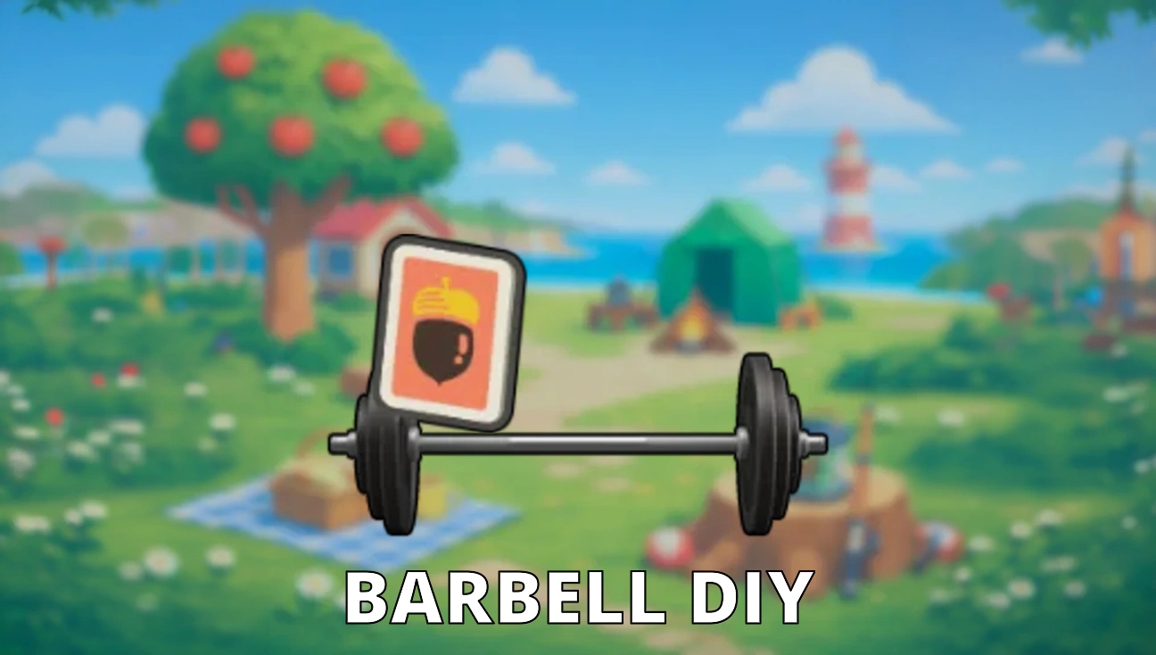 Barbell DIY artwork