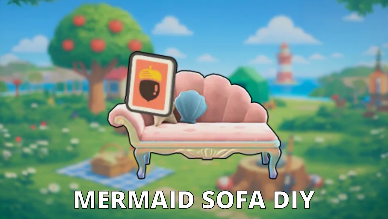 Mermaid Sofa DIY artwork