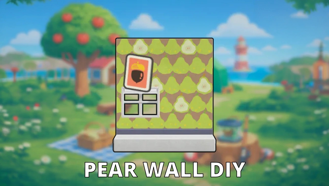 Pear Wall DIY artwork