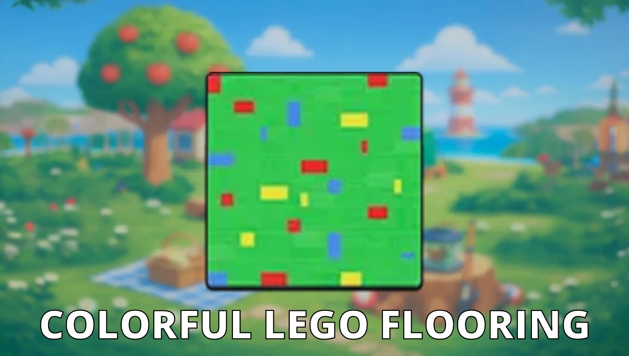 Colorful LEGO Flooring artwork