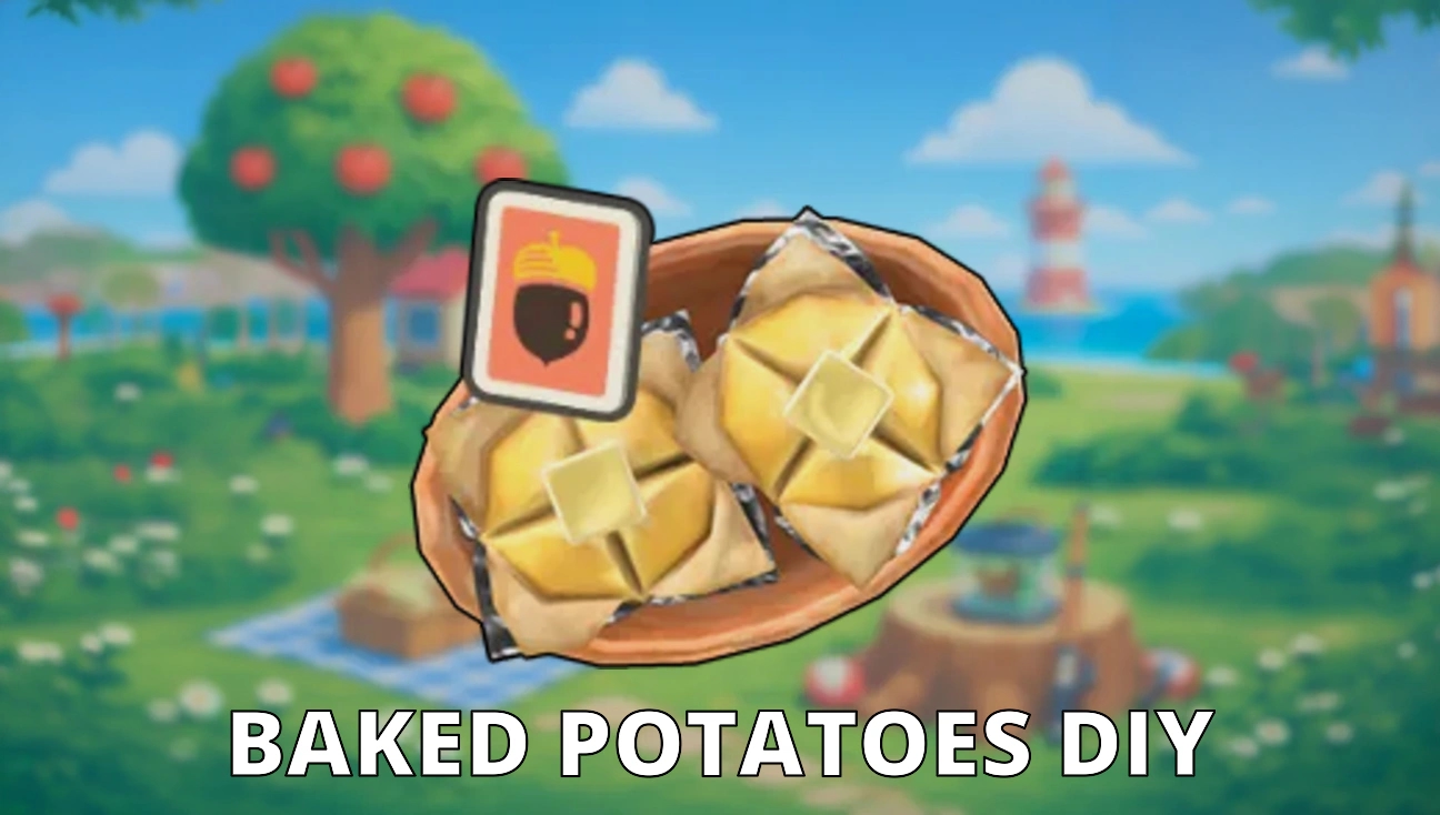 Baked Potatoes DIY artwork