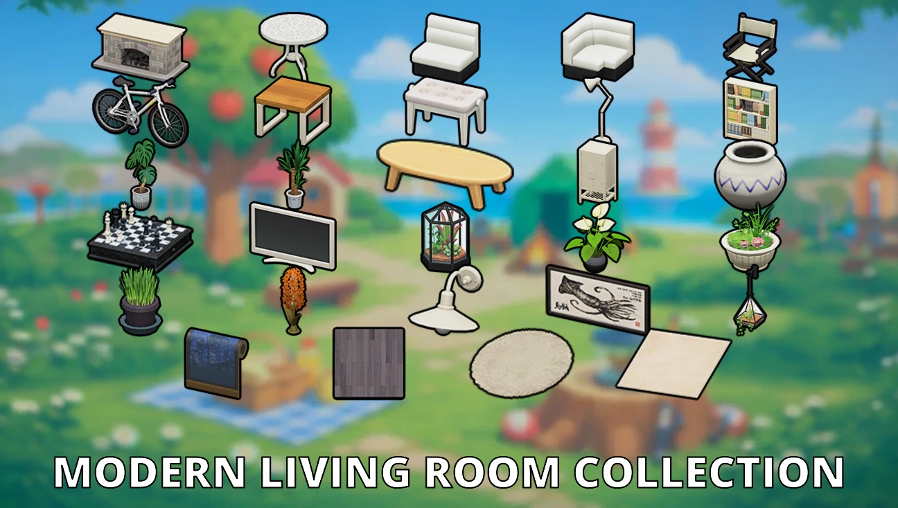 Modern Living Room Collection artwork