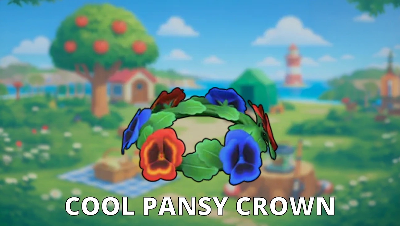 Cool Pansy Crown artwork