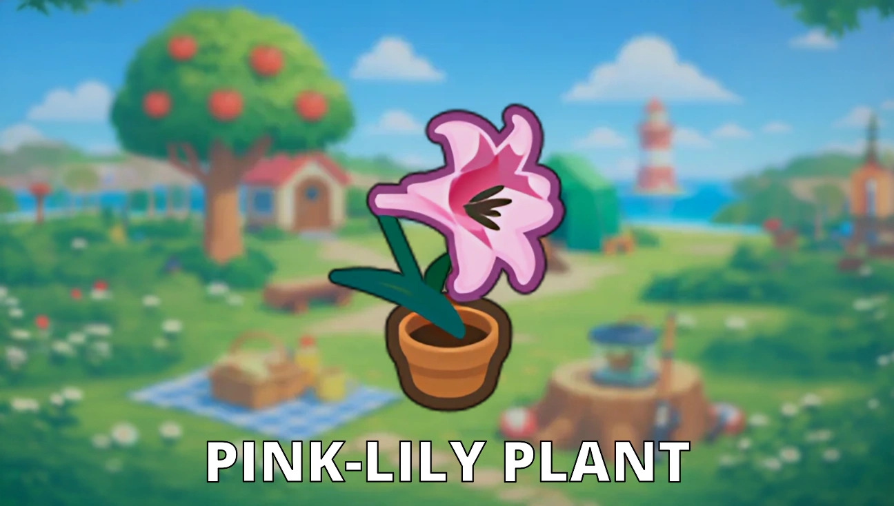 Pink-Lily Plant artwork