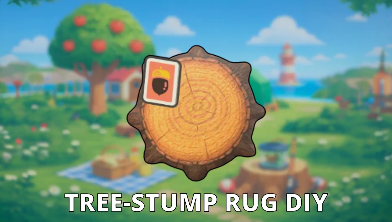 Tree-Stump Rug DIY artwork