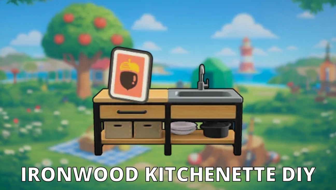 Ironwood Kitchenette DIY artwork