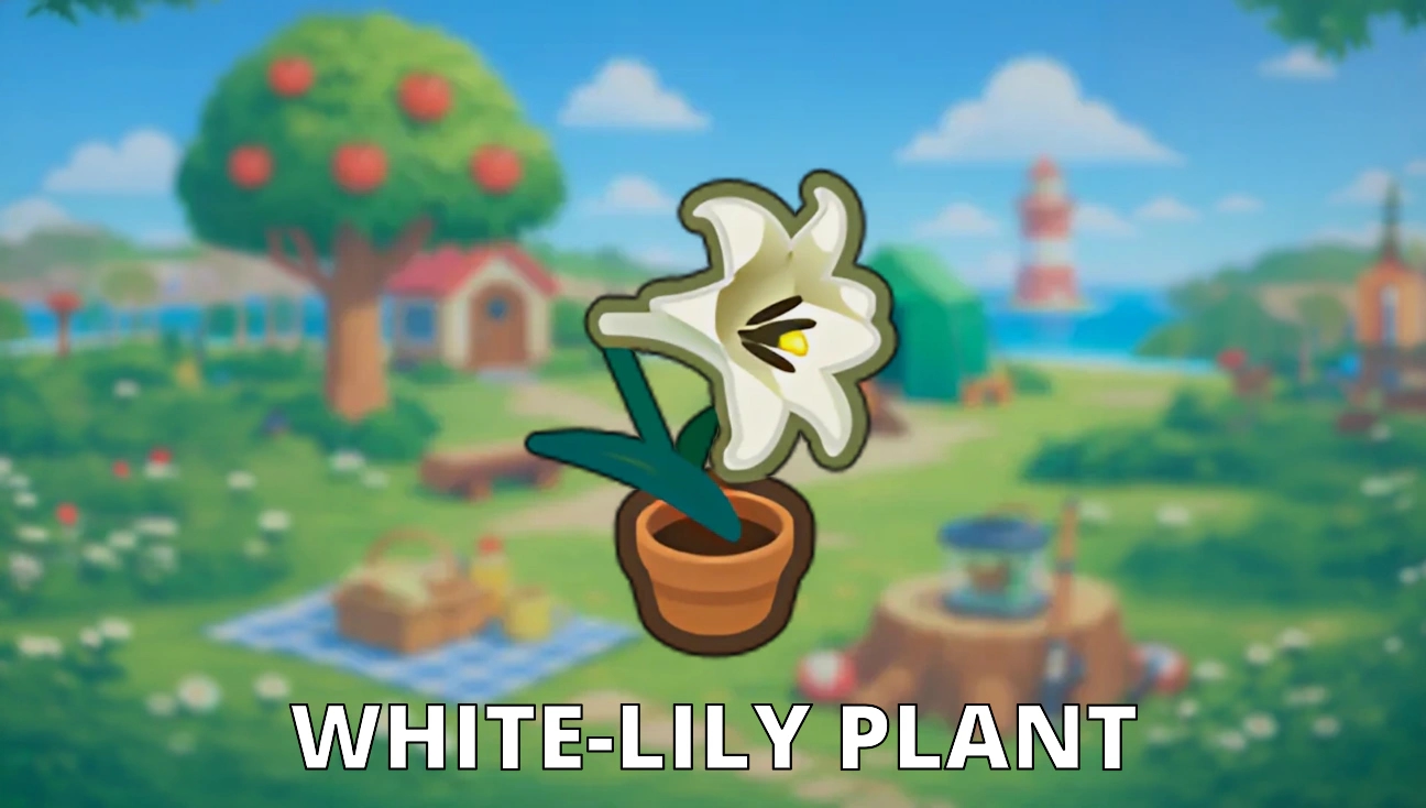 White-Lily Plant artwork