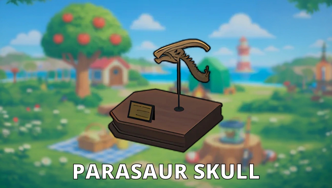 Parasaur Skull artwork