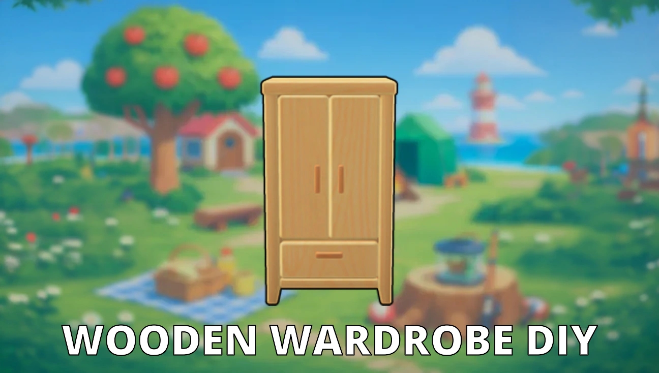 Wooden Wardrobe DIY artwork