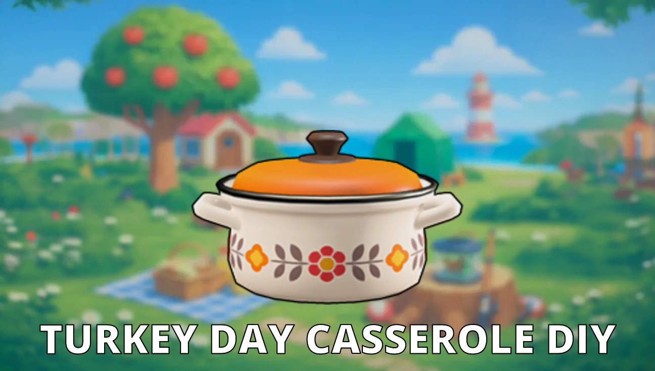 Turkey Day Casserole DIY artwork
