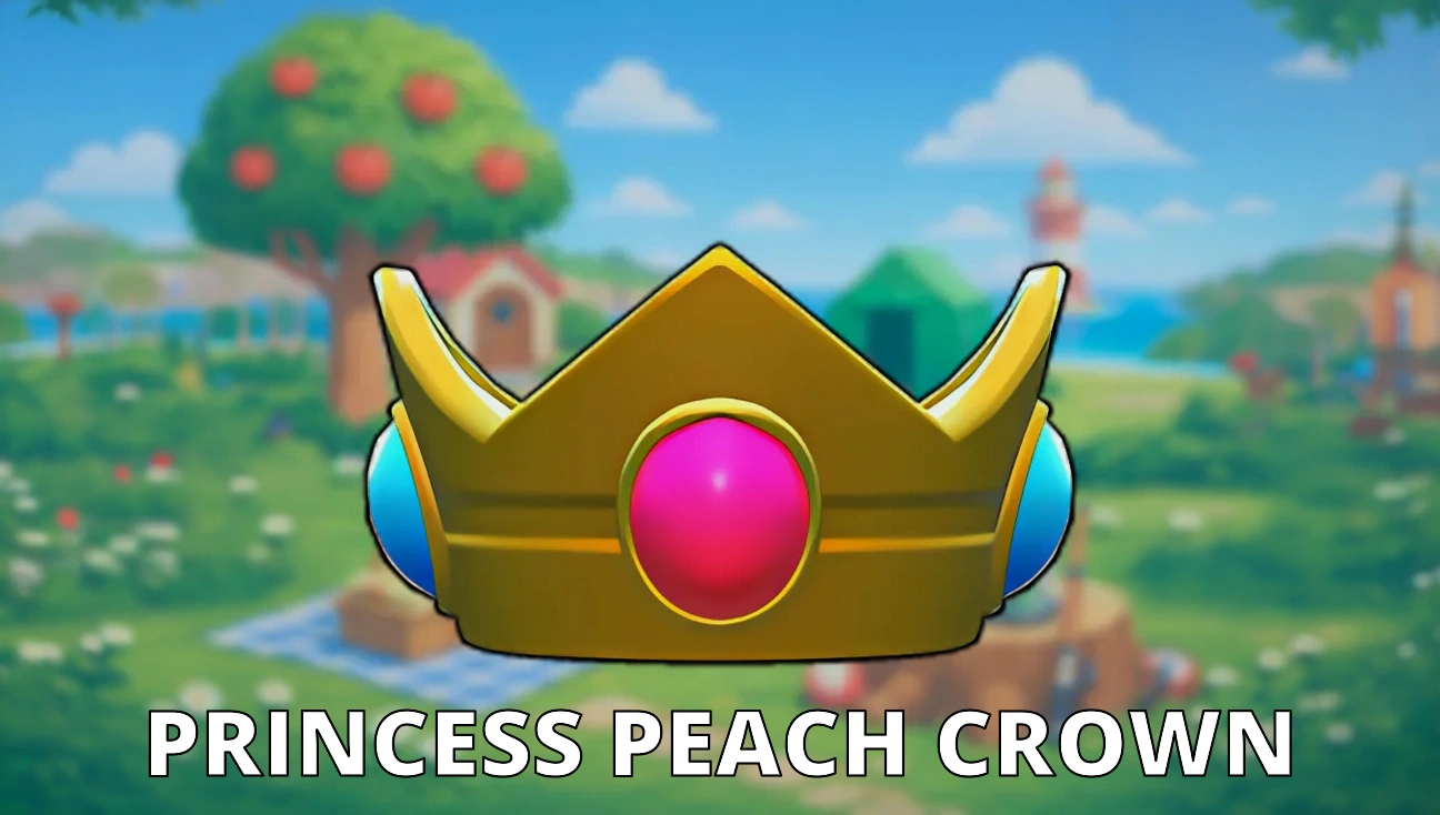 Princess Peach Crown artwork