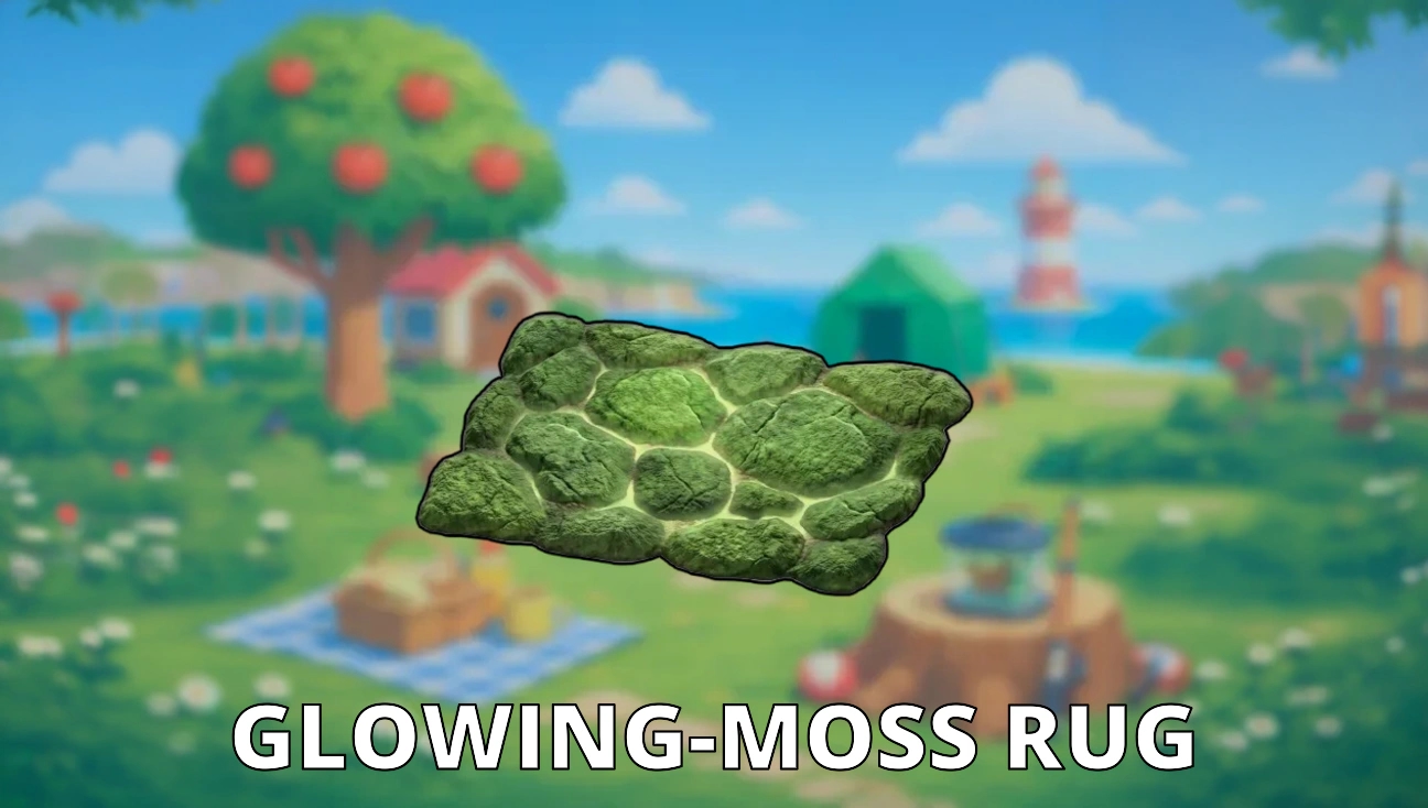 Glowing-Moss Rug artwork