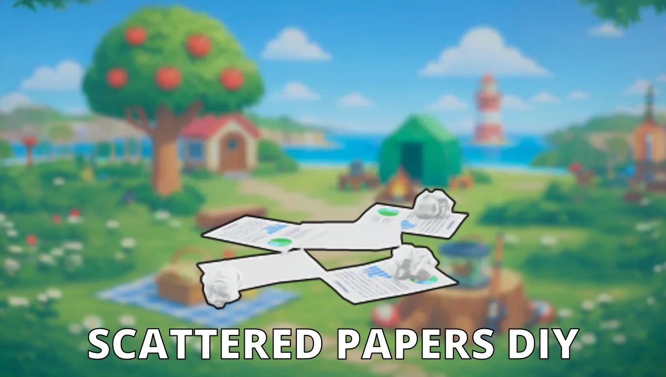 Scattered Papers DIY artwork