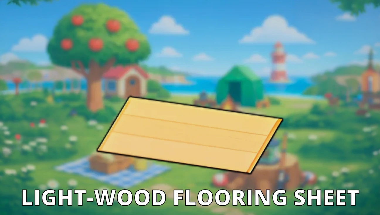 Light-Wood Flooring Sheet artwork