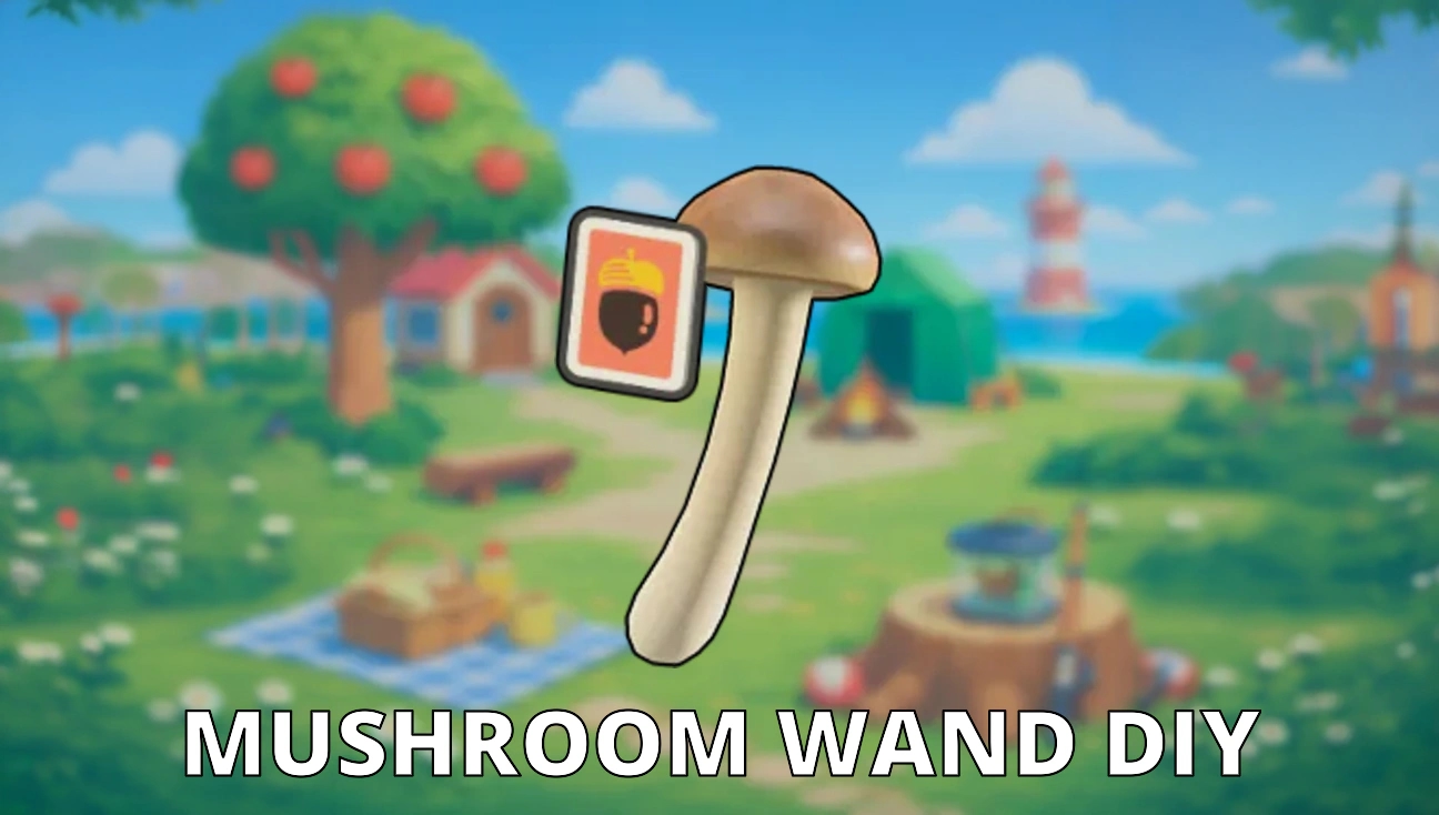 Mushroom Wand DIY artwork