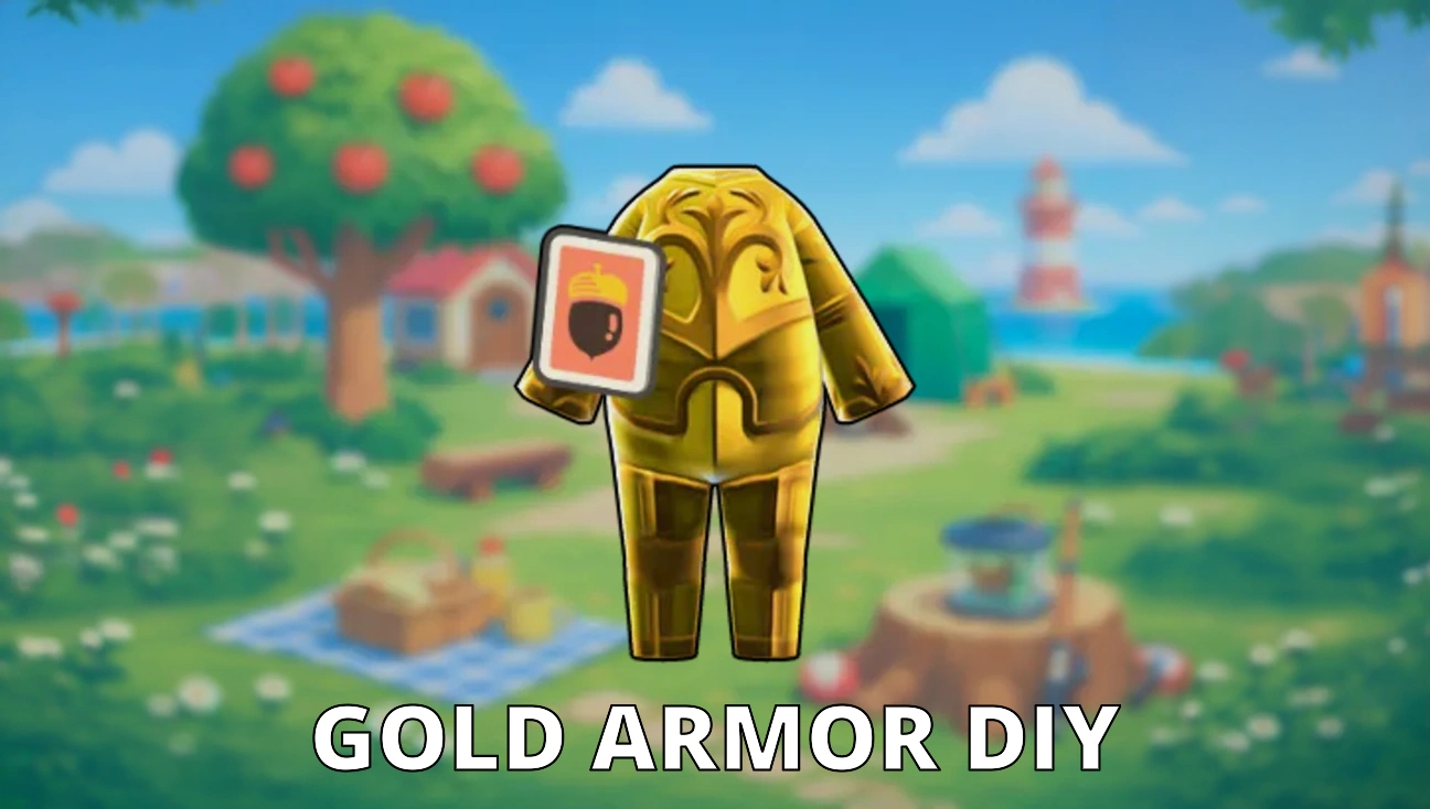 Gold Armor DIY artwork