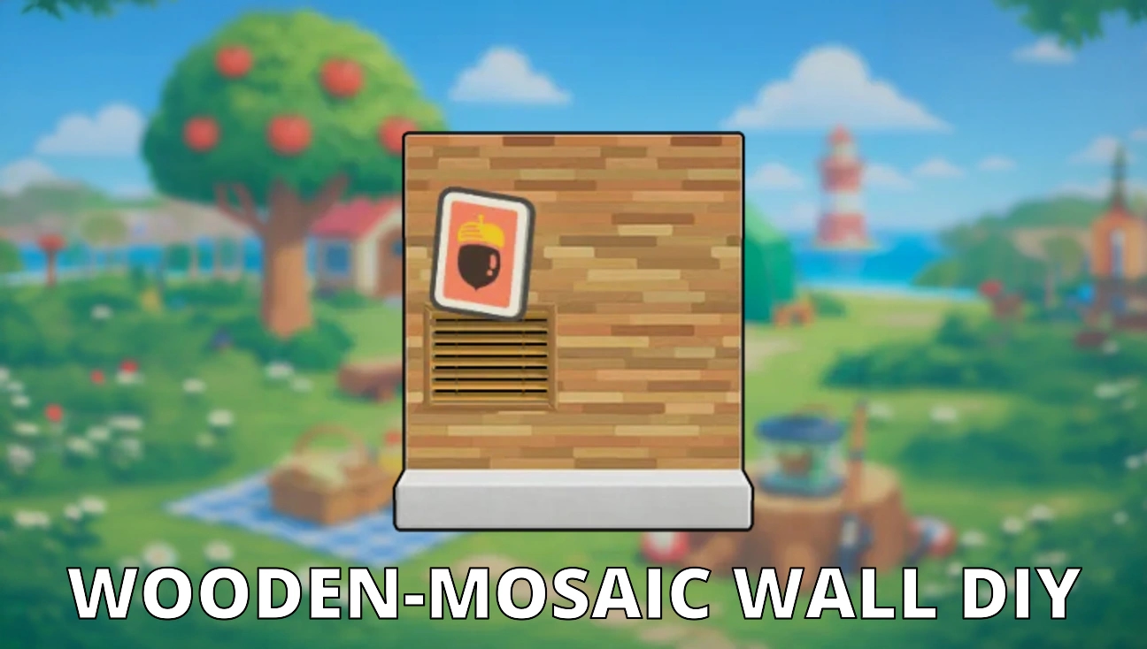 Wooden-Mosaic Wall DIY artwork
