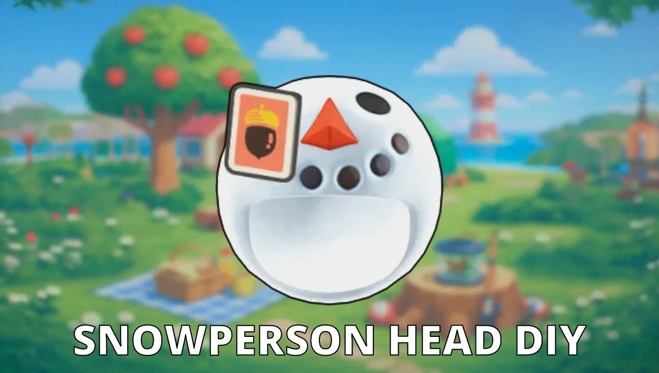 Snowperson Head DIY artwork