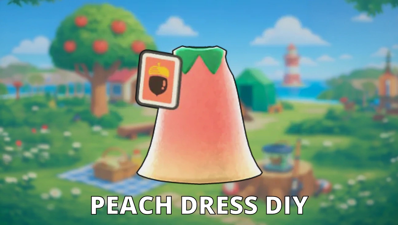Peach Dress DIY artwork