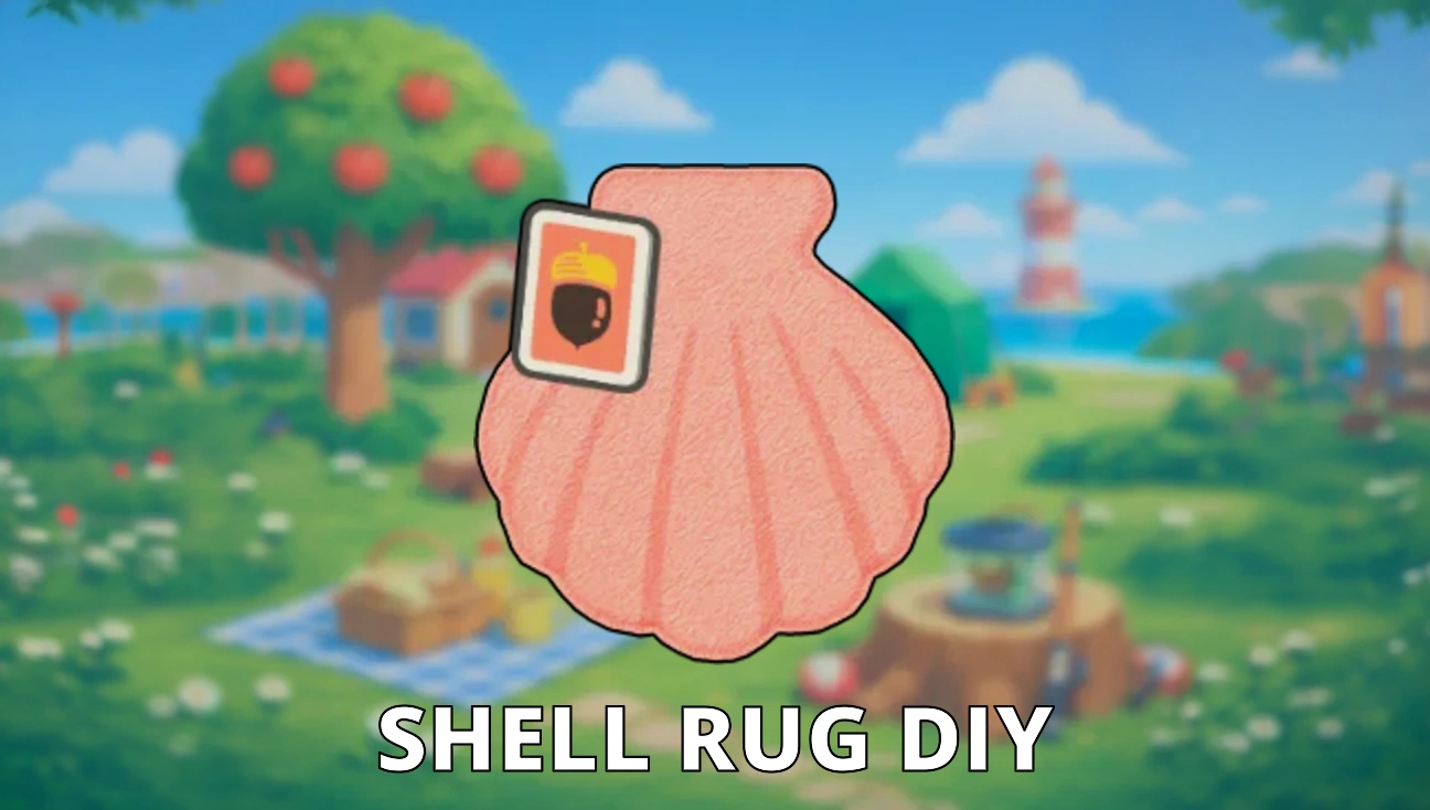 Shell Rug DIY artwork