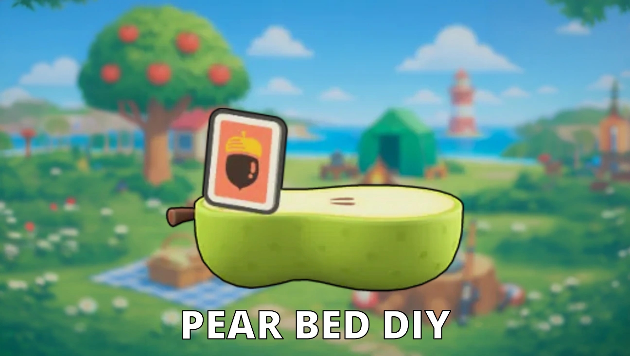 Pear Bed DIY artwork