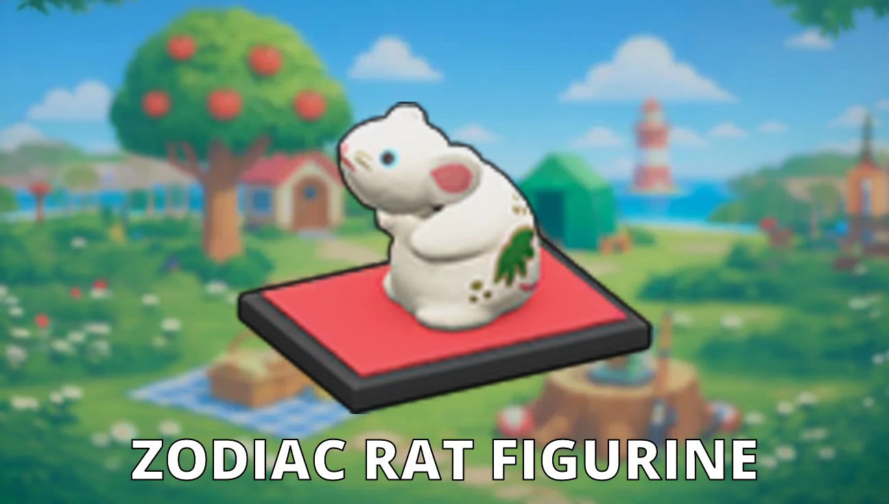 Zodiac Rat Figurine artwork