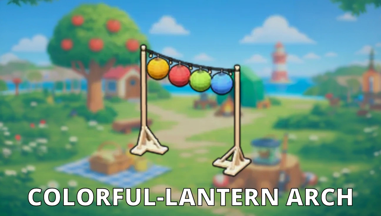 Colorful-Lantern Arch variant