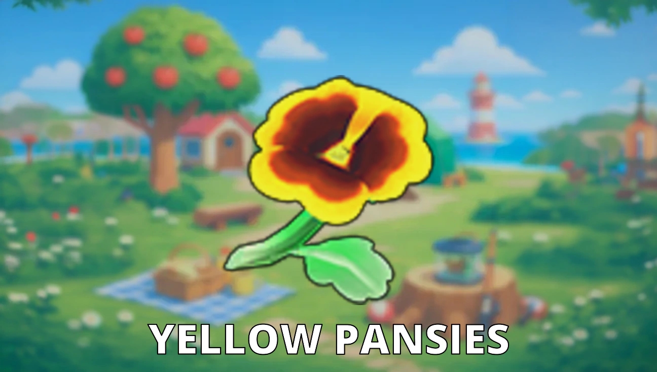Yellow Pansies artwork