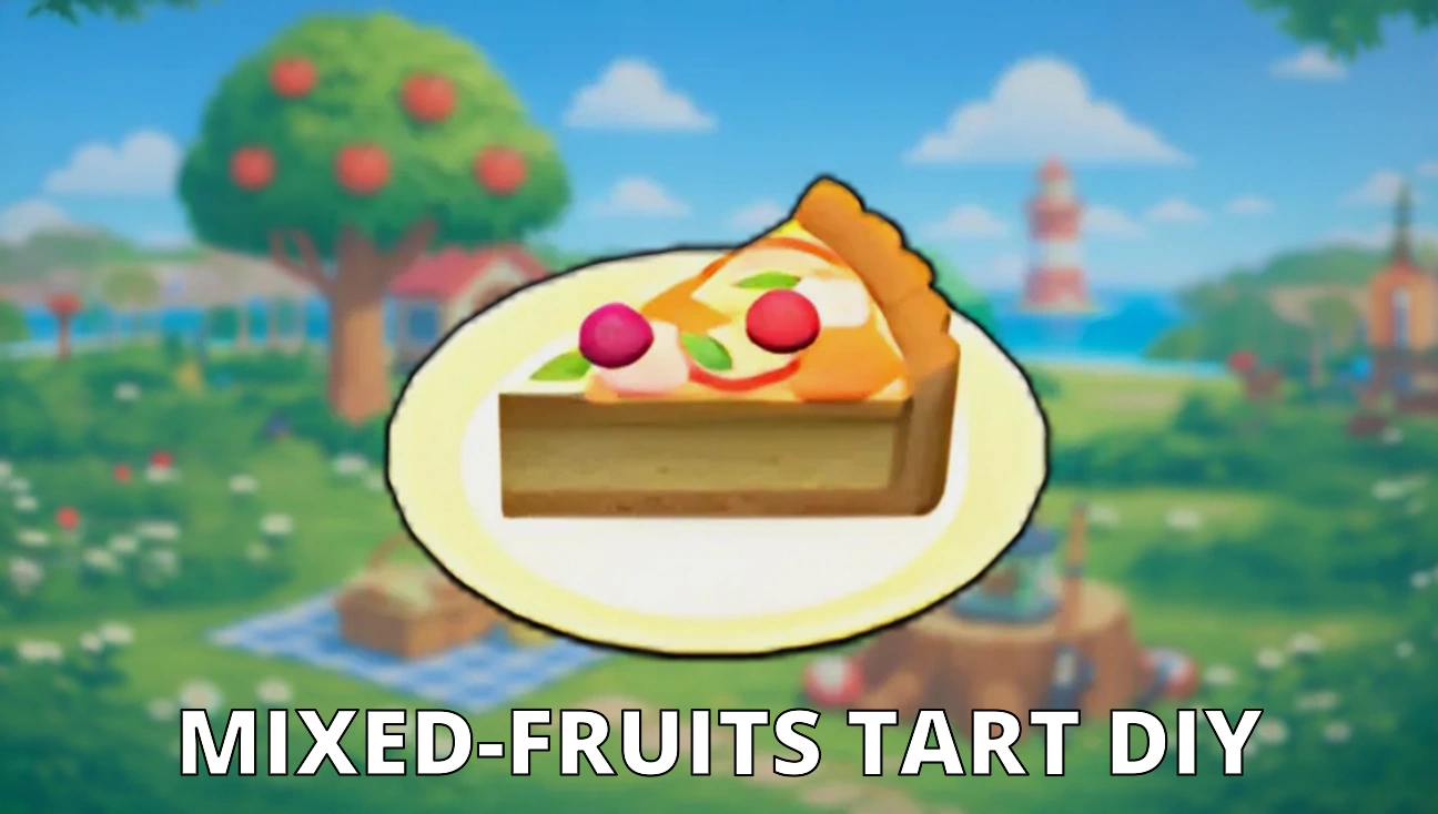 Mixed-Fruits Tart DIY artwork