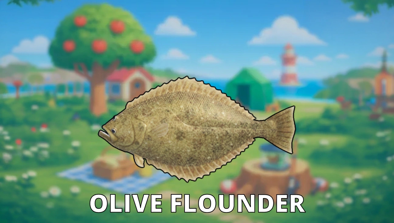Olive Flounder artwork