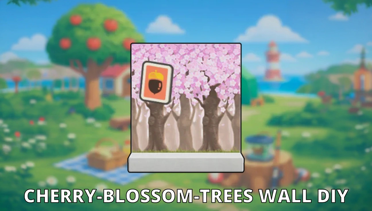 Cherry-Blossom-Trees Wall DIY artwork