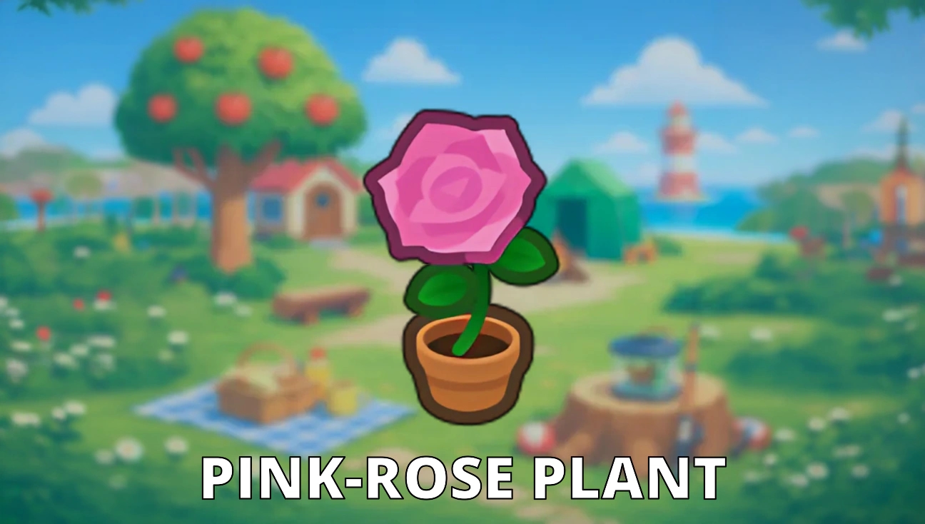 Pink-Rose Plant artwork
