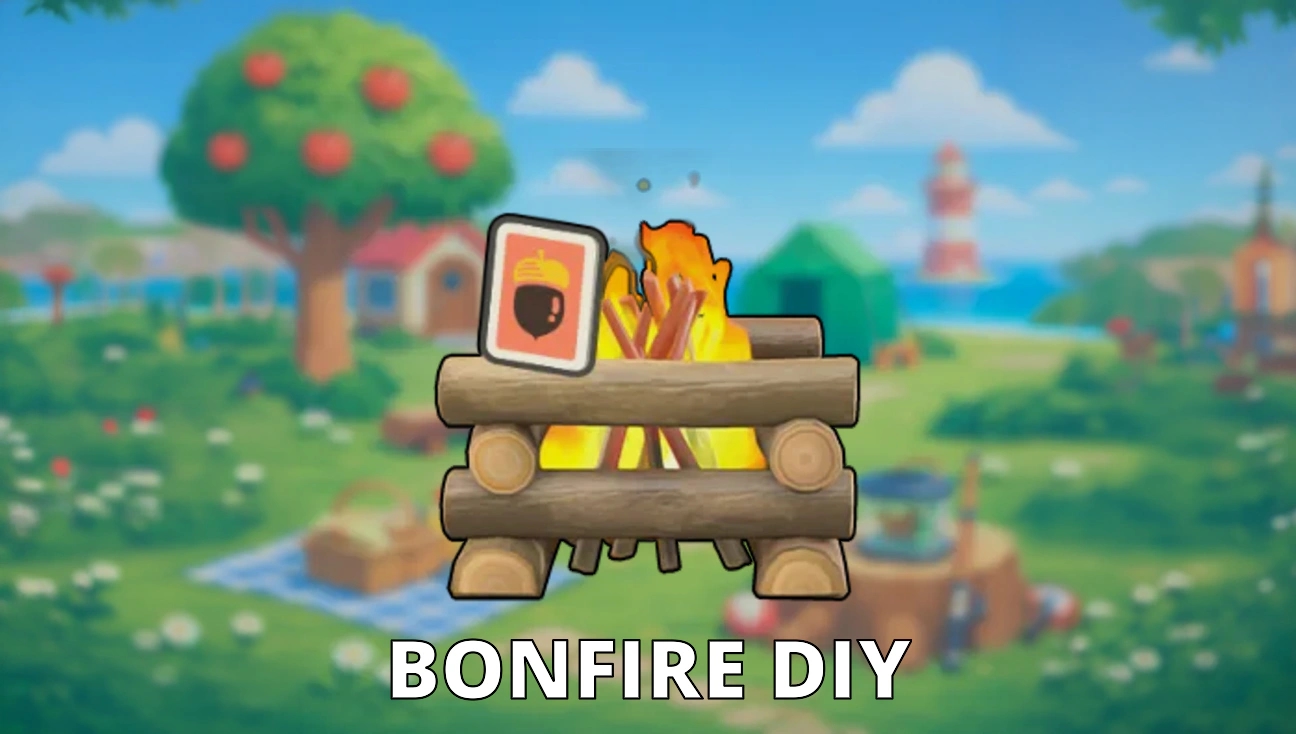 Bonfire DIY artwork