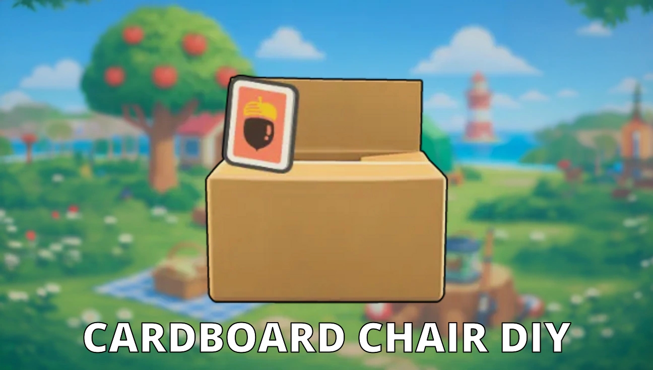 Cardboard Chair DIY artwork