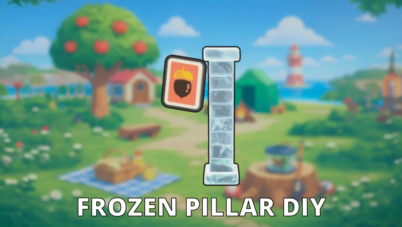 Frozen Pillar DIY artwork