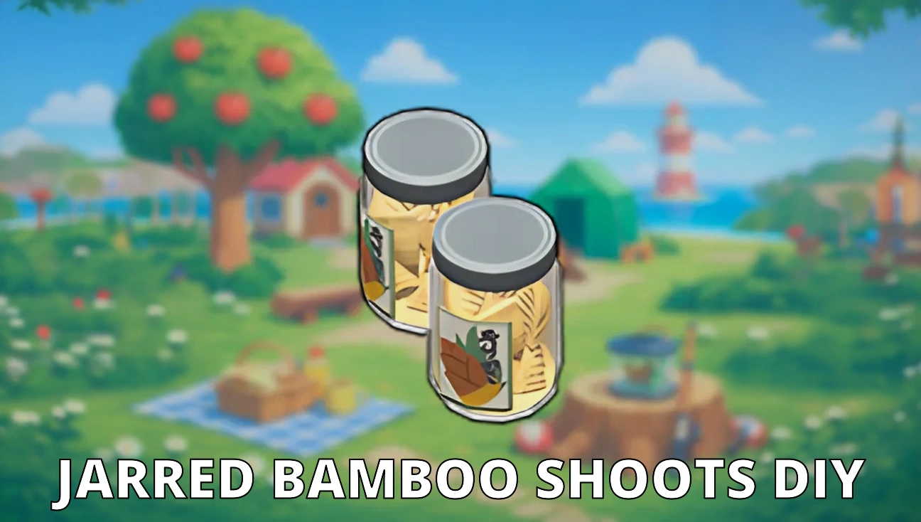 Jarred Bamboo Shoots DIY artwork