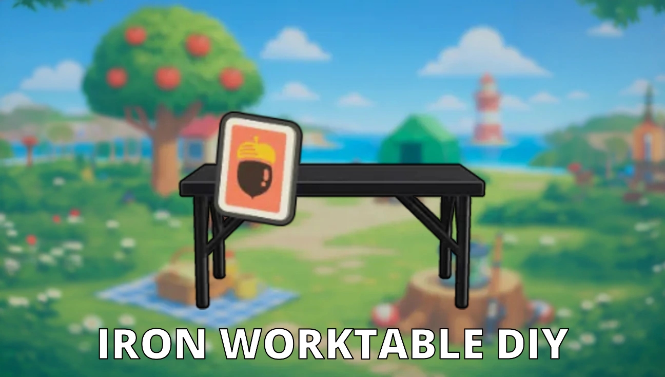 Iron Worktable DIY artwork