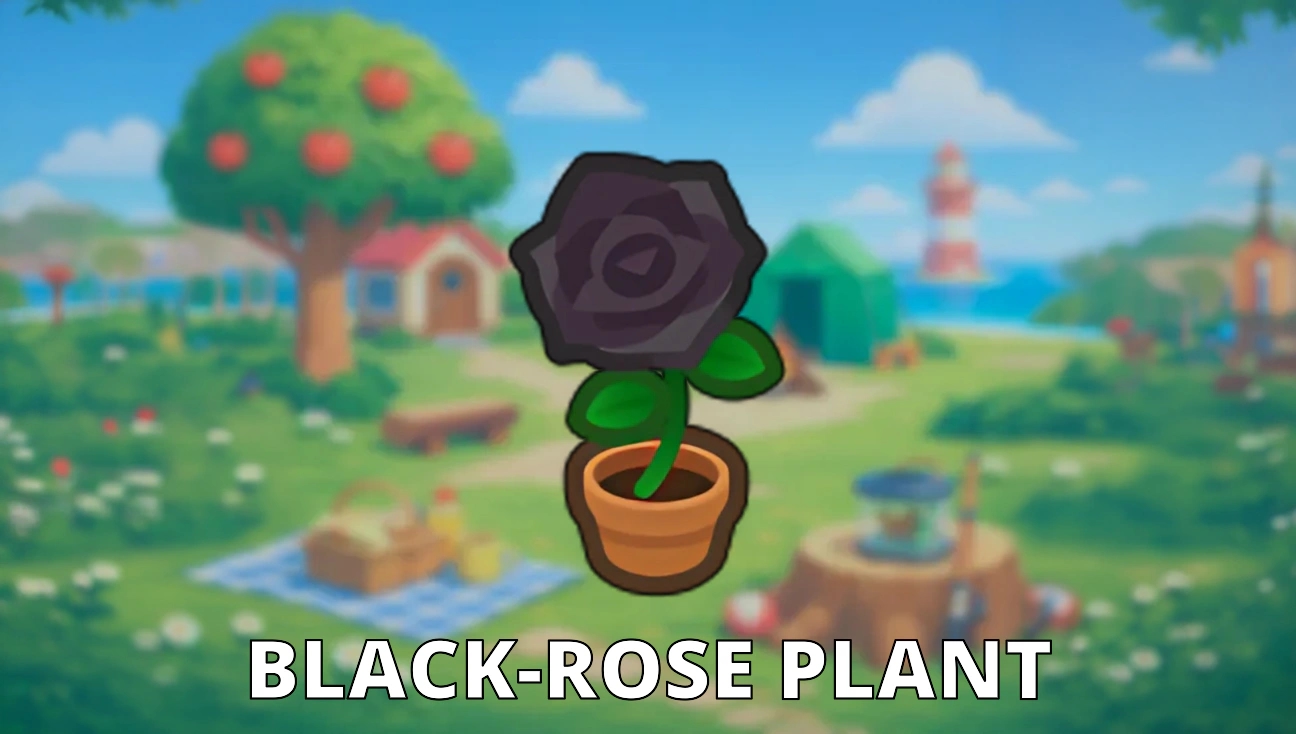 Black-Rose Plant artwork