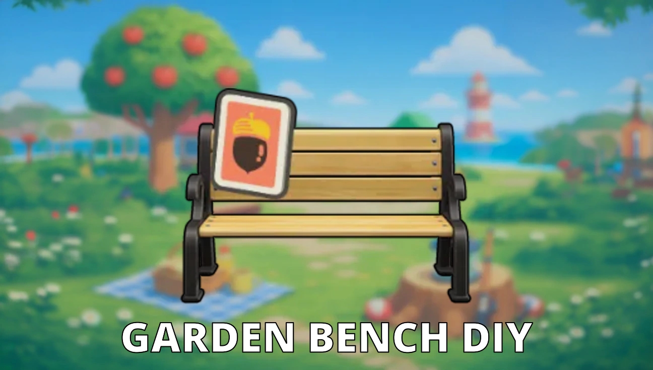 Garden Bench DIY artwork